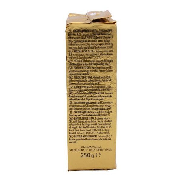 Кофе молотый Lavazza Qualita Oro 250 гр. в магазине ТеаКофее, фото