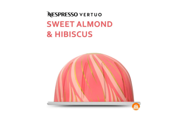 Кофе в капсулах Nespresso Vertuo Sweet Almond and Hibiscus​ 230 ml 10 капсул в магазине ТеаКофее, фото