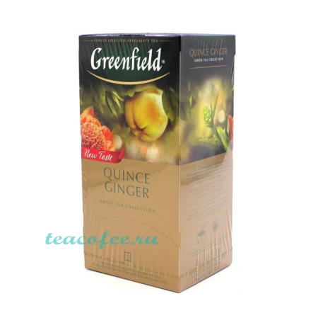 Чай Greenfield Quince Ginger 25 пакетиков 