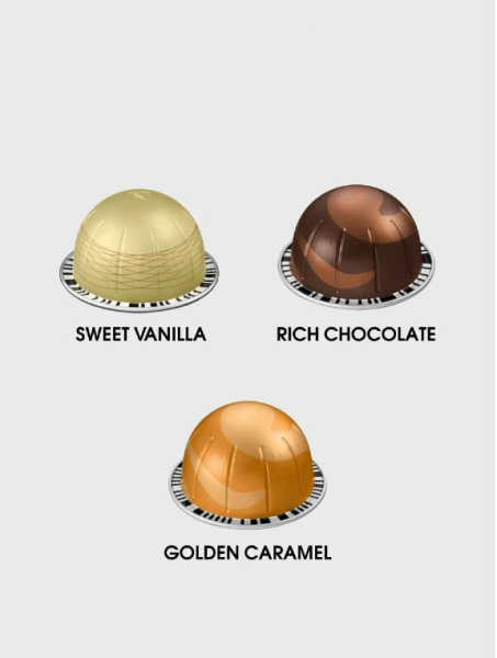 Кофе в капсулах Nespresso Vertuo Sweet set 230 ml КОМПЛЕКТ 3 тубы - 30 капсул в магазине ТеаКофее, фото