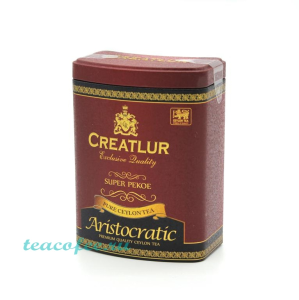 Чай Creatlur Aristocratic Super Pekoe 100 гр. (ж/б) в магазине ТеаКофее, фото