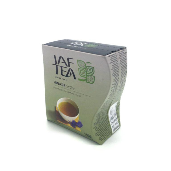 Чай зеленый Jaf Tea Earl Grey, 100 гр. в магазине ТеаКофее, фото