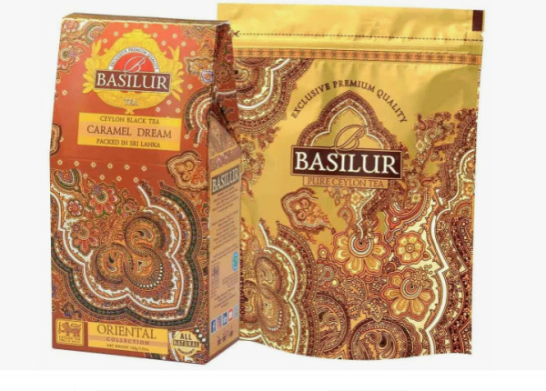 Чай черный Basilur "Восточная коллекция" Карамельная Мечта, 100г (картон) в магазине ТеаКофее, фото