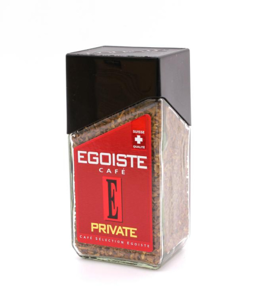 Кофе растворимый Egoiste Private 100 гр. (стекло) в магазине ТеаКофее, фото