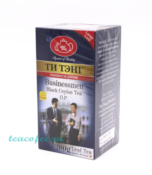 Чай Ти Тэнг Businessmen (Для бизнесменов) черный 200 гр. в магазине ТеаКофее, фото