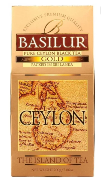 Чай Basilur Gold черный 100 гр. в магазине ТеаКофее, фото