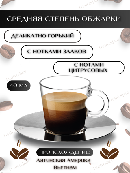 Кофе в капсулах Nespresso Paris Espresso 10 капсул в магазине ТеаКофее, фото