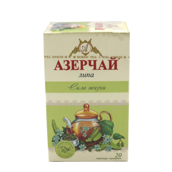 Чай Azercay Липа 20 пакетиков в магазине ТеаКофее, фото