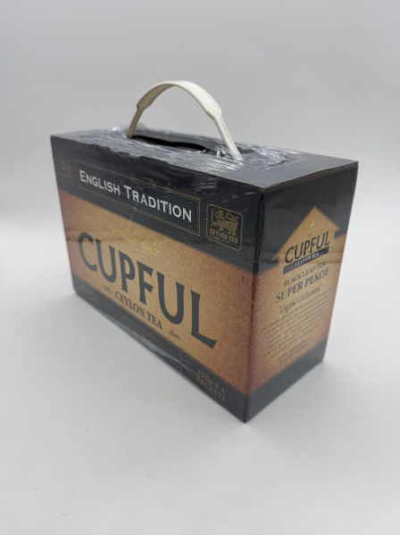 Чай Cupful English Tradition Super Pekoe черный 1 кг (250 гр x 4 шт) в магазине ТеаКофее, фото
