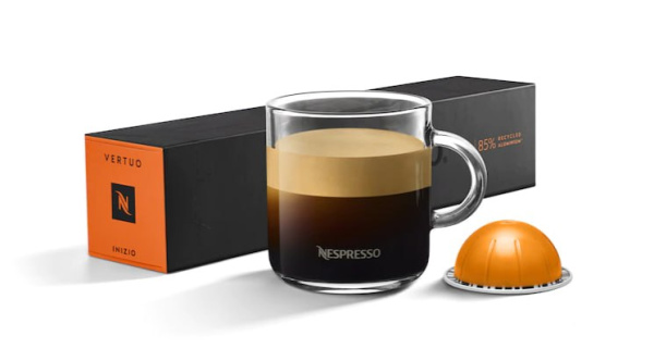 Кофе в капсулах Nespresso Vertuo Inizio 150 ml 10 капсул в магазине ТеаКофее, фото