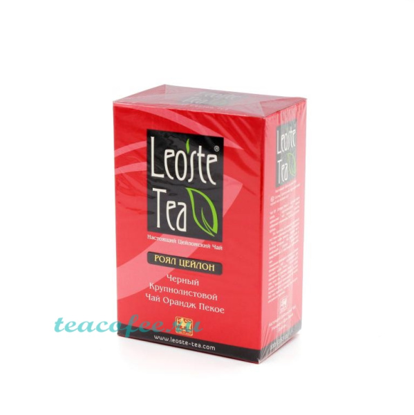 Чай Leoste Tea Royal Ceylon 100 гр. в магазине ТеаКофее, фото