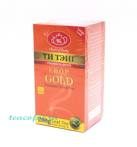 Чай Ти Тэнг Gold (Золотой) черный 200 гр. в магазине ТеаКофее, фото