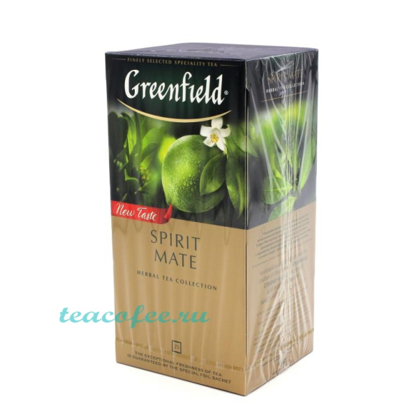 Чай Greenfield Spirit Mate 25 пакетиков в магазине ТеаКофее, фото