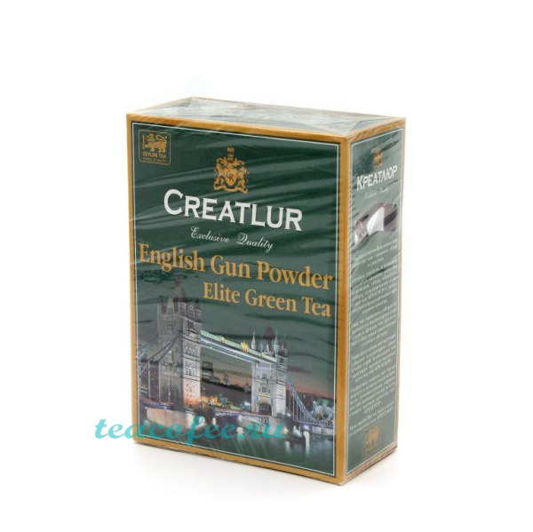 Чай Creatlur English Gun Powder - Elite Green Tea 100 гр. в магазине ТеаКофее, фото
