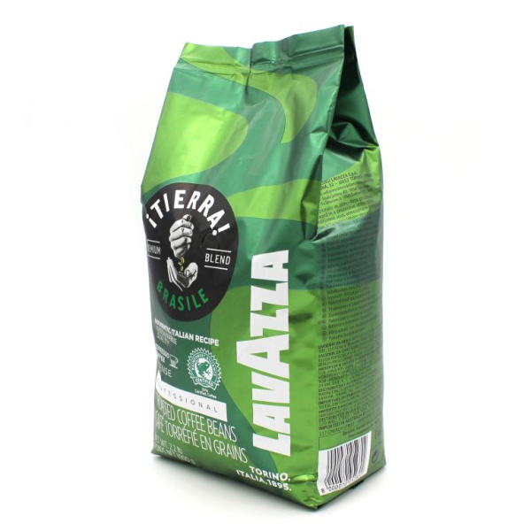 Кофе в зернах Lavazza TIERRA Brasile 1000 гр. в магазине ТеаКофее, фото