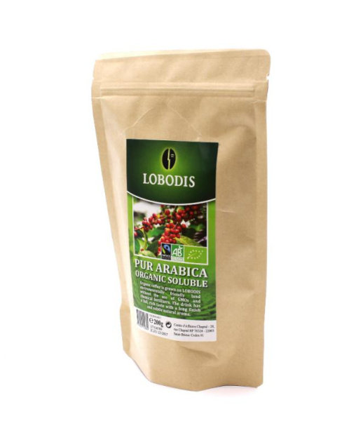 Кофе растворимый Lobodis Pur Arabica 200 гр. в магазине ТеаКофее, фото