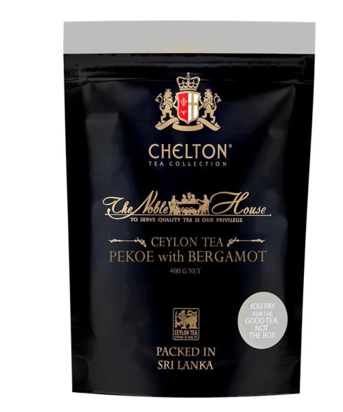 Чай Chelton The Noble House Super Pekoe черный с бергамотом 400 гр. (м/у) в магазине ТеаКофее, фото