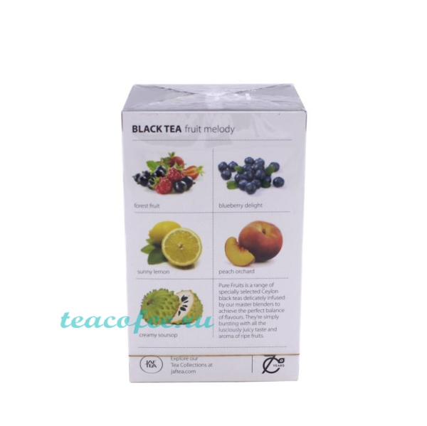 Чай Jaf Tea Fruit Melody черный 20 пакетиков в магазине ТеаКофее, фото