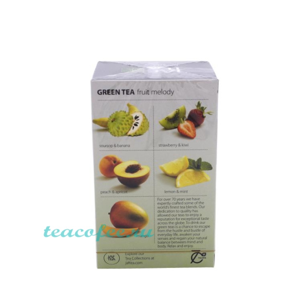Чай Jaf Tea Fruit Melody  зеленый 20 пакетиков в магазине ТеаКофее, фото