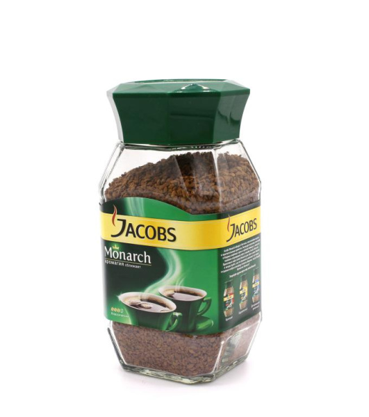 Кофе растворимый Jacobs Monarch 190 гр. (стекло) в магазине ТеаКофее, фото