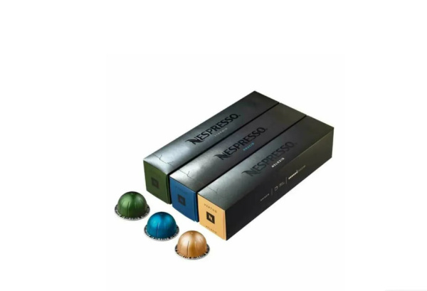 Кофе в капсулах Nespresso Vertuo Set of Three flavors 230 ml КОМПЛЕКТ 3 тубы - 30 капсул в магазине ТеаКофее, фото