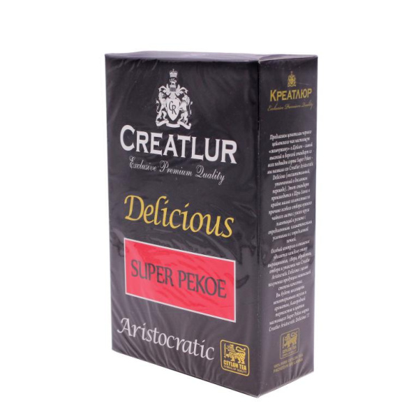 Чай Creatlur Aristocratic Delicious (Super Pekoe) 200 гр. в магазине ТеаКофее, фото