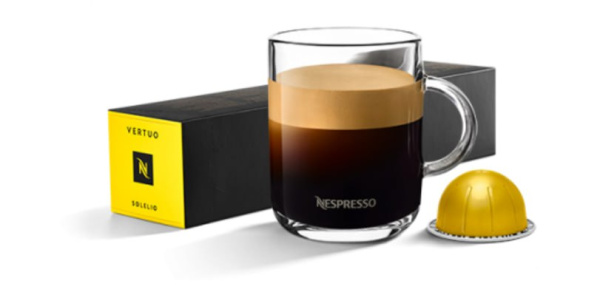 Кофе в капсулах Nespresso Vertuo Solelio 230 ml 10 капсул в магазине ТеаКофее, фото
