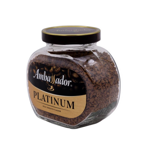 Кофе растворимый Ambassador  Platinum 95 гр. (стекло) в магазине ТеаКофее, фото