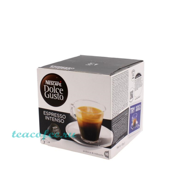 Кофе в капсулах Nescafe Dolce Gusto Espresso Intenso 16 капсул в магазине ТеаКофее, фото