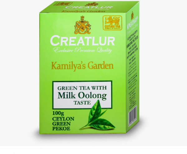 Чай Creatlur Kamiliya`s Garden Green tea With Milk Oolong 100 гр. в магазине ТеаКофее, фото