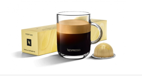 Кофе в капсулах Nespresso Vertuo Sweet Vanilla 230 ml 10 капсул в магазине ТеаКофее, фото