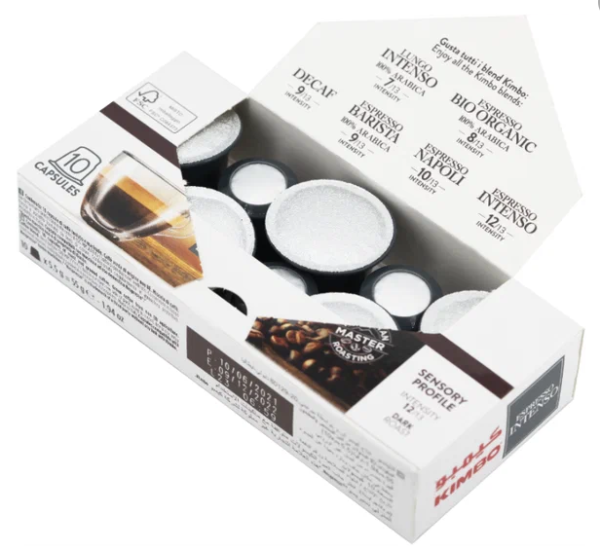 Кофе в капсулах Kimbo Espresso Intenso, 10 капсул (12/13)285 в магазине ТеаКофее, фото