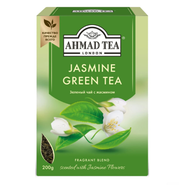 Чай Ahmad Tea Jasmine Green Tea 200 гр. в магазине ТеаКофее, фото