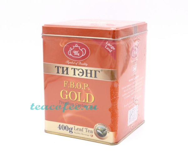 Чай Ти Тэнг Gold (Золотой) черный 400 гр. (ж/б) в магазине ТеаКофее, фото