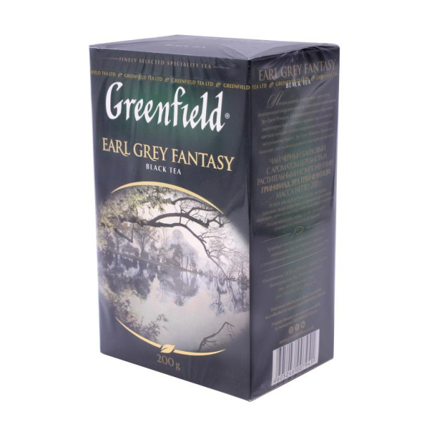 Чай Greenfield Earl Grey Fantasy 200 гр. в магазине ТеаКофее, фото