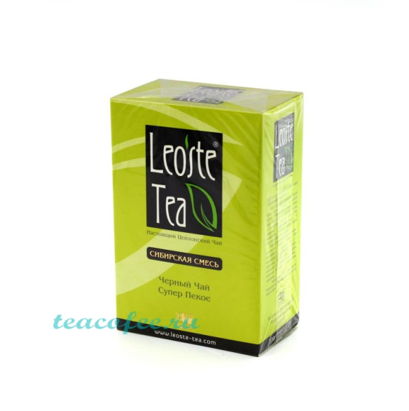 Чай черный Leoste Tea Siberian Blend 100 гр. в магазине ТеаКофее, фото