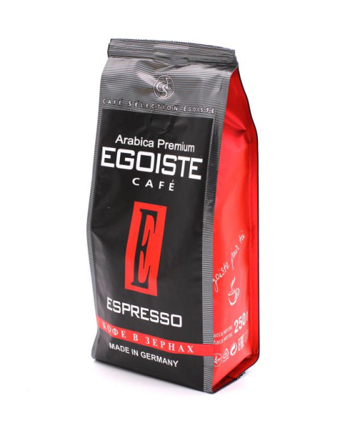 Кофе в зернах Egoiste Espresso 250 гр. в магазине ТеаКофее, фото