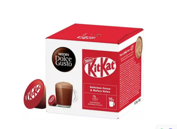 Какао в капсулах Nescafé Dolce Gusto KitKat 16 caps в магазине ТеаКофее, фото