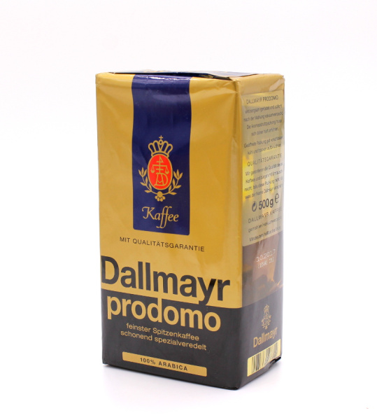 Кофе молотый Dallmayr Prodomo 500 гр. в магазине ТеаКофее, фото