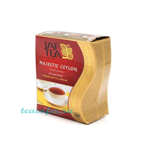 Чай черный Jaf Tea Majestic, 100 гр. в магазине ТеаКофее, фото